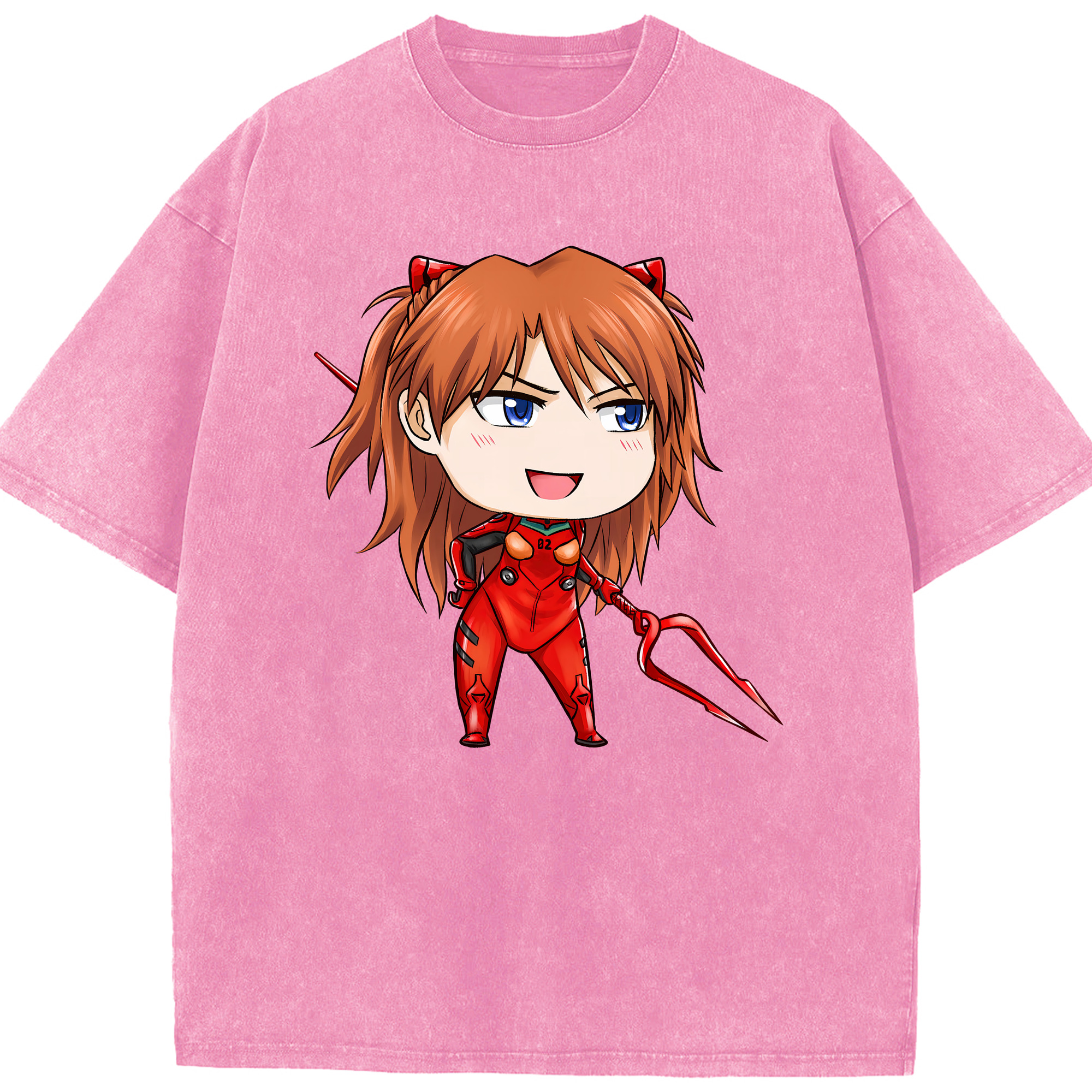 （画像用） EVA 新世紀エヴァンゲリオン 綿100% ヴィンテージ風 半袖Tシャツ（フロントプリント）